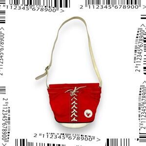 Vintage Blumarine Red Converse Sneaker Novelty Purse